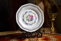 Platito Pa bombones, Dulces o Decorativo. Porcelan Schwarzenhammer Bavaria Boquet Central C1952