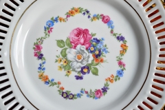 Platito Pa bombones, Dulces o Decorativo. Porcelan Schwarzenhammer Bavaria Boquet Central C1952 en internet