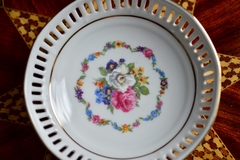 Pequeño Bowls de Porcelana de Bavaria para Bombones, Dulces o Pin Dish C1952