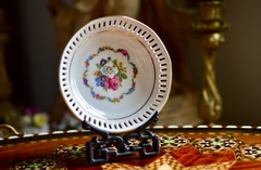 Pequeño Bowls de Porcelana de Bavaria para Bombones, Dulces o Pin Dish C1952