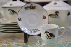 Taza y Plato para Cafe Johnson Bros England , Modelo Brookshire Green C1991 - comprar online