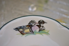Taza y Plato para Cafe Johnson Bros England , Modelo Brookshire Green C1991 - tienda online