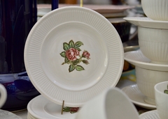 Trio para Te Wedgwood England Pattern Moss Rose C1950 - Funcy Stuff Antiguedades