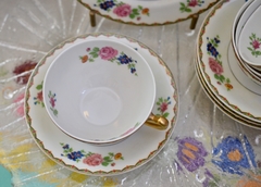 Taza para Te Porcelana Francesa Haviland & Co. Limoges Bouquet C1945 - Funcy Stuff Antiguedades