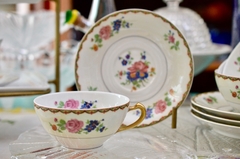 Imagen de Taza para Te Porcelana Francesa Haviland & Co. Limoges Bouquet C1945