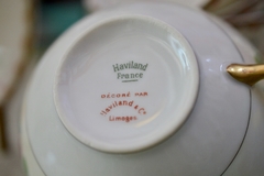 Taza para Te Porcelana Francesa Haviland & Co. Limoges Bouquet C1945 - comprar online
