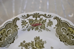 Hermoso Plato para Postre Loza Inglesa Ridgways Ltd. Windsor Multicolor C1960 - Funcy Stuff Antiguedades