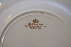 Imagen de Plato Hondo de Loza Inglesa Alfred Meakin Pattern Bleu de Roi C1914