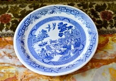 Plato Playo de Loza Vitramix Oxford Brazil, Pattern Willow Blue&White C1980 - comprar online