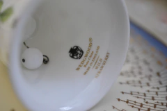 Hermosa Campana de Porcelana Wedgwood Bone China England , Pattern Wild Strawberry C1980 - tienda online