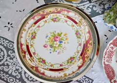 Masitero con Asas Porcelana Shelley Fine Bone China England Pattern Dubarry C1945 en internet