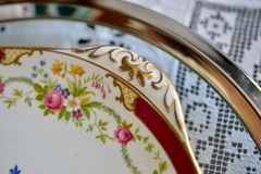 Masitero con Asas Porcelana Shelley Fine Bone China England Pattern Dubarry C1945 - tienda online