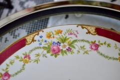 Masitero con Asas Porcelana Shelley Fine Bone China England Pattern Dubarry C1945