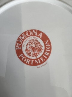 Imagen de Lindisimo Plato Postre Loza Portmeirion England , Pattern Pomona "The Red Currantl" C1990.