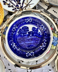 Plato Playo Copeland Spode England , Pattern Spode's Tower Blue C1900 - comprar online