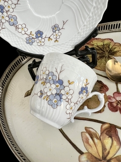 Juego de 6 Tazas para Café, Porcelana Richard Ginori Italy Peach Blossom C1960 en internet