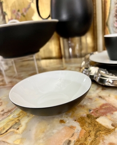 Bowls Compotera Porcelana Continental China Rosenthal, Rhythm Black Charcoal C1959 - comprar online