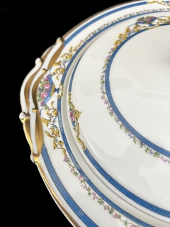 Imagen de Guisera de Porcelana Bernardaud & Cie. Limoges Pattern Lafayette Georgian C1930