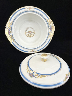 Guisera de Porcelana Bernardaud & Cie. Limoges Pattern Lafayette Georgian C1930 - tienda online