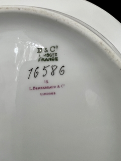 Guisera de Porcelana Bernardaud & Cie. Limoges Pattern Lafayette Georgian C1930 - comprar online