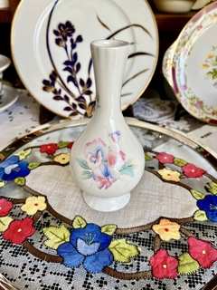 Florero SoloFiori de Porcelana Aynsley Fine Bone China England Pattern Little SweetHeart 1984 - comprar online