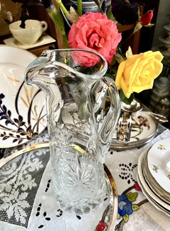 Imagen de Jarra de Cristal Clear Tallado para Agua o Jugo C1950