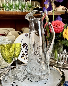 Jarra de Cristal Clear Tallado para Agua o Jugo C1950