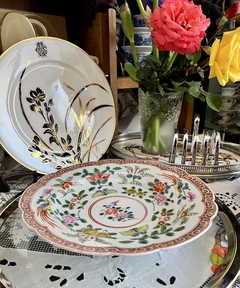 Imagen de Plato Decorativo Porcelana Arita Japan Pintado a Mano C1950