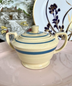 Azucarera Loza Woods Ware England Pattern Jasmine C1940
