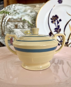 Azucarera Loza Woods Ware England Pattern Jasmine C1940 - Funcy Stuff Antiguedades