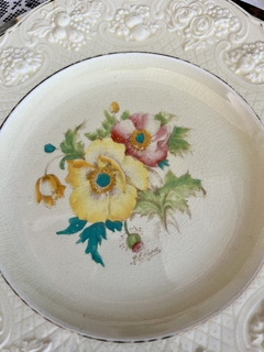 Gran Plato Crown Ducal England , Pattern Poppy C1930 - comprar online