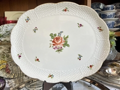 Fuente Oval Tray de Porcelana Herend Hungary , Pattern Rosehip C1948 Pintada a Mano en internet