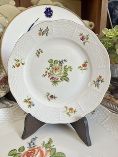 Lindisimo Plato Postre Porcelana Herend Hungary Pattern Rosehip #2 Pintado a Mano C1948 - comprar online