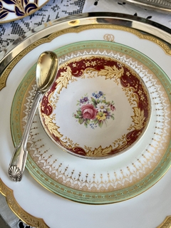 Bowls Dulcera Porcelana Paragon Bone China England Pattern Floral C1952