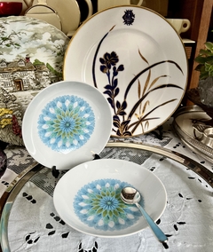 Bowls Compotera Porcelana Noritake Japan, Younger Image China , Pattern Bahama C1980 - Funcy Stuff Antiguedades