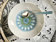 Imagen de Bowls Compotera Porcelana Noritake Japan, Younger Image China , Pattern Bahama C1980