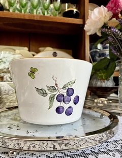 Bowls Grande Frutera de Ceramica Estilo Craquele Pintada a Mano