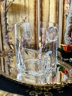 Ice Bucket Hielera de Cristal de Bohemia Cristalex Modelo Trio C1980 en internet