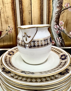 Antigua Jarra Lechera de Porcelana Cauldon China England. Hecha para Maple de Londres C1904 - comprar online
