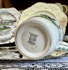 Imagen de Jarra Lechera Loza Copeland Spode England, Pattern Vienna Bird C1950