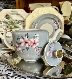 Imagen de Tetera de Porcelana Royal Tettau Bavaria " Peach Blossom" C1946-1949