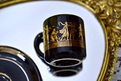 Taza para Cafe Syropoulos Grecia Decoracion Clasica en Oro 24k en internet