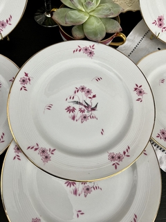 Imagen de Set de 6 Platos para Lunch , Porcelana Charles Ahrenfeldt Limoges France C1931