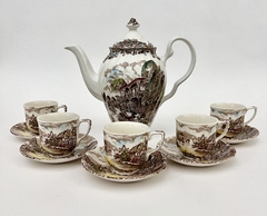 Taza para Cafe Johnson Bros England Pattern Olde English Countryside Multicolor C1960