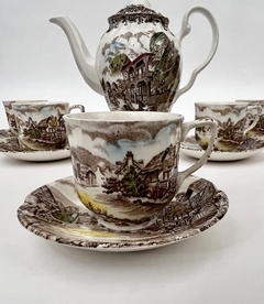 Taza para Cafe Johnson Bros England Pattern Olde English Countryside Multicolor C1960
