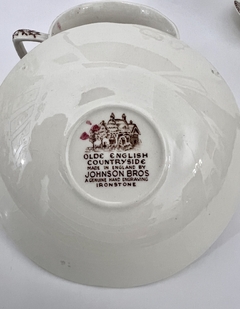 Taza para Cafe Johnson Bros England Pattern Olde English Countryside Multicolor C1960 - comprar online
