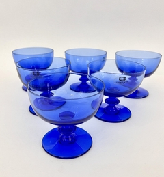 Set de 6 Copas para Cocteleria BarWare Modern-Glass Ind. Argentina Diseño Mid Century