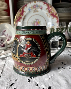 Jarro Cervecero Stein Tankard Ceramarte Anheuser-Busch Historical A&Eagle Series Budweiser 1994 en internet