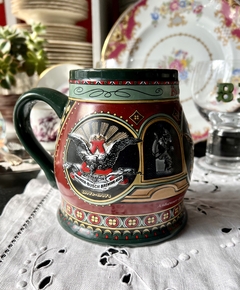 Jarro Cervecero Stein Tankard Ceramarte Anheuser-Busch Historical A&Eagle Series Budweiser 1994 - Funcy Stuff Antiguedades