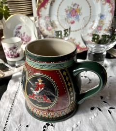 Jarro Cervecero Stein Tankard Ceramarte Anheuser-Busch Historical A&Eagle Series Budweiser 1994 - tienda online